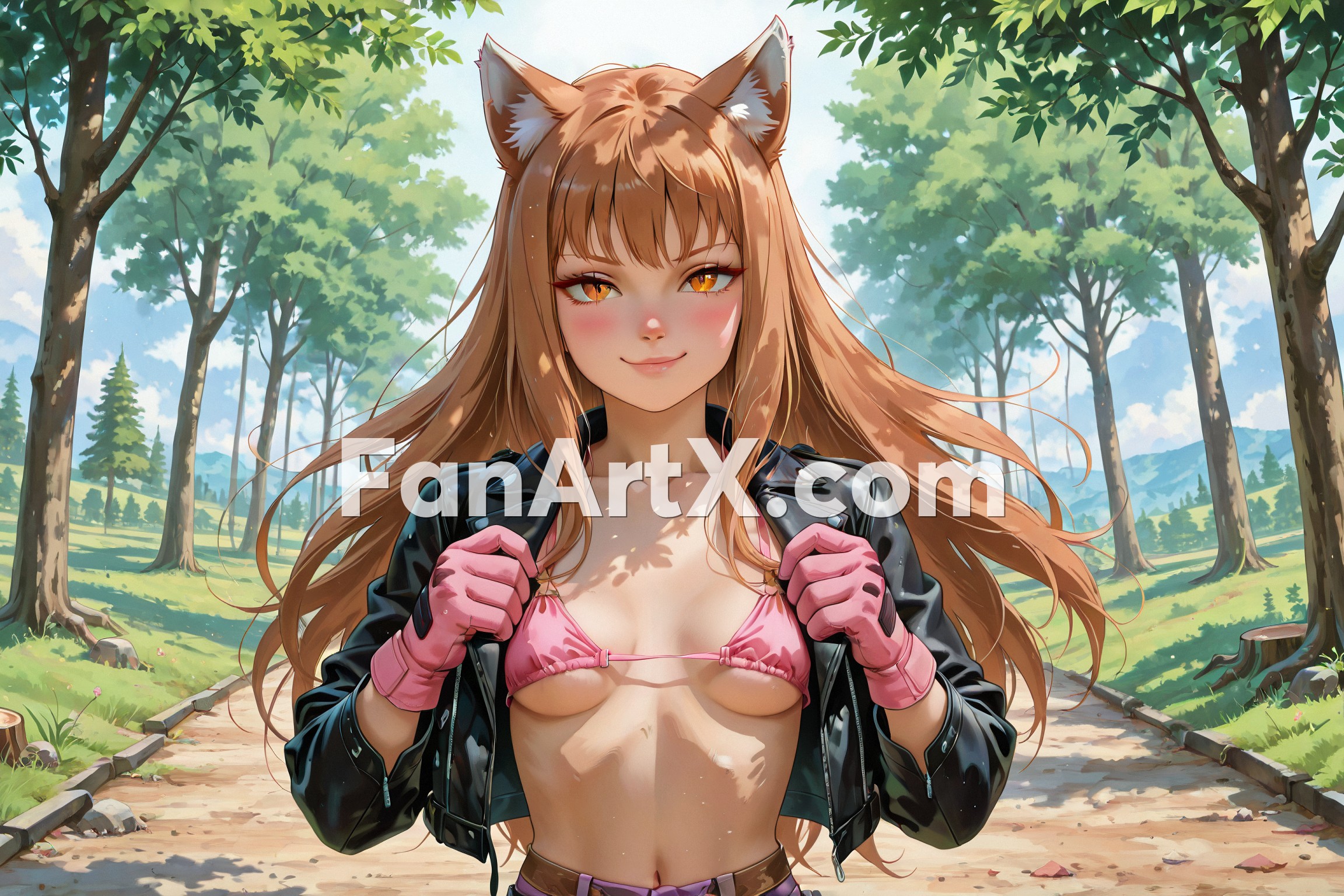 Holo fanart - Spice and Wolf characters 2721075